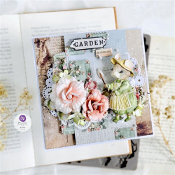 Prima Marketing Homegrown Decor Moulds Tiny Gardeners by The 3 Girls Tale