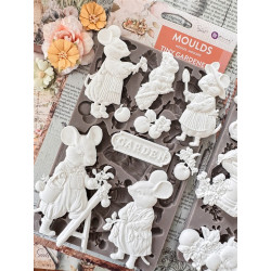 Prima Marketing Homegrown Decor Moulds Tiny Gardeners by The 3 Girls Tale