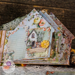 Prima Marketing Homegrown Chipboard Album Cover Storybook Moments by The 3 Girls Tale