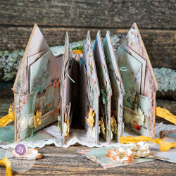 Prima Marketing Homegrown Chipboard Album Cover Storybook Moments by The 3 Girls Tale