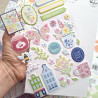 Pinkfresh Studio Crafted Moments Puffy Stickers by Paige Evans 25pz