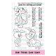 C.C. Design Bear Friends Clear Stamp