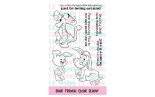 C.C. Design Bear Friends Clear Stamp