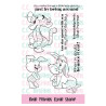 C.C. Design Bear Friends Clear Stamp