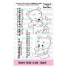 C.C. Design Honey Bear Clear Stamp