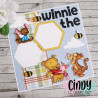 C.C. Design Honey Bear Clear Stamp