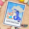 C.C. Design Honey Friends Clear Stamp