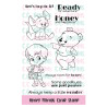 C.C. Design Honey Friends Clear Stamp