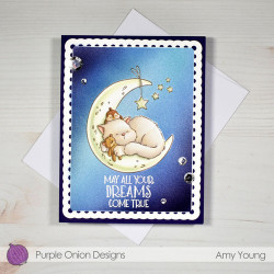 PREORDINE! Purple Onion Designs Chilliezgraphy by Pei - Sweet Dreams (moon)