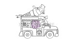 PREORDINE! Purple Onion Designs Chilliezgraphy by Pei - Happy Cone Mobile