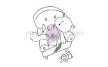PREORDINE! Purple Onion Designs Chilliezgraphy by Pei - Tofu Exhausted
