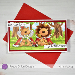 PREORDINE! Purple Onion Designs Chilliezgraphy by Pei - Queen Lioness