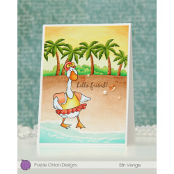 PREORDINE! Purple Onion Designs Chilliezgraphy by Pei - Beachscape Background