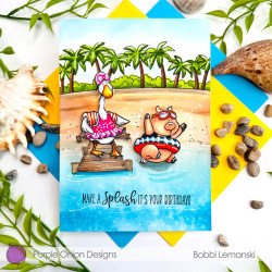 PREORDINE! Purple Onion Designs Chilliezgraphy by Pei - Beachscape Background