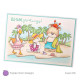 PREORDINE! Purple Onion Designs Chilliezgraphy by Pei - Beach Besties (Brownie & Tofu)