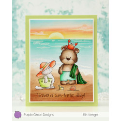 PREORDINE! Purple Onion Designs Chilliezgraphy by Pei - Beach Besties (Brownie & Tofu)