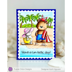 PREORDINE! Purple Onion Designs Chilliezgraphy by Pei - Beach Besties (Brownie & Tofu)