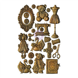 Prima Marketing Buttons & Keepsakes Decor Moulds by Frank Garcia