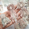Prima Marketing Buttons & Keepsakes Ephemera Cherished Companions by Frank Garcia 52pz