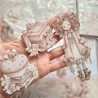 Prima Marketing Buttons & Keepsakes Ephemera Quilted Memories by Frank Garcia 64pz