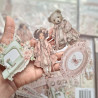 Prima Marketing Buttons & Keepsakes Ephemera Quilted Memories by Frank Garcia 64pz
