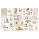Prima Marketing Buttons & Keepsakes Ephemera Stitched Clippings by Frank Garcia 76pz