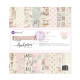 Prima Marketing Buttons & Keepsakes Paper Pad by Frank Garcia 20x20cn
