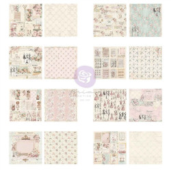 Prima Marketing Buttons & Keepsakes Paper Pad by Frank Garcia 20x20cn