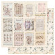 Prima Marketing Buttons & Keepsakes Paper Pad by Frank Garcia 30x30cn