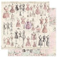 Prima Marketing Buttons & Keepsakes Paper Pad by Frank Garcia 30x30cn