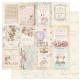 Prima Marketing Buttons & Keepsakes Paper Pad by Frank Garcia 30x30cn