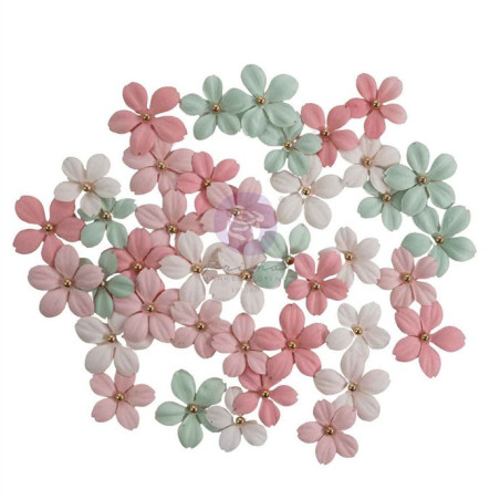 Prima Marketing Buttons & Keepsakes Flowers Tender Florals by Frank Garcia 40pz