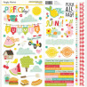 Simple Stories Sweet Summertime Collection Kit 30x30cm