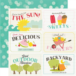 Simple Stories Sweet Summertime Collection Kit 30x30cm