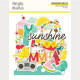 Simple Stories Sweet Summertime Chipboard 70pz