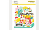 Simple Stories Sweet Summertime Chipboard 70pz