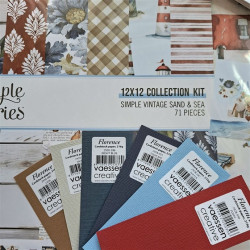 Simple Stories Simple Vintage Sand & Sea Paper Pad 15x20cm