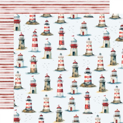 Simple Stories Simple Vintage Sand & Sea Collection Kit 30x30cm