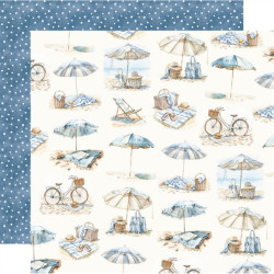 Simple Stories Simple Vintage Sand & Sea Collection Kit 30x30cm