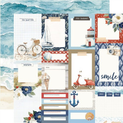 Simple Stories Simple Vintage Sand & Sea Collection Kit 30x30cm