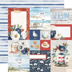 Simple Stories Simple Vintage Sand & Sea Collection Kit 30x30cm