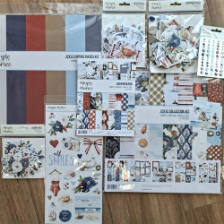 Simple Stories Simple Vintage Sand & Sea Collection Kit 30x30cm