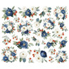 Simple Stories Simple Vintage Sand & Sea Floral Bits & Pieces 30pz