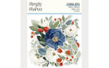 Simple Stories Simple Vintage Sand & Sea Floral Bits & Pieces 30pz