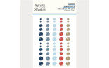 Simple Stories Simple Vintage Sand & Sea Glossy Enamel Dots