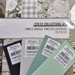 Simple Stories Simple Vintage Timeless Harmony Paper Pad 15x20cm