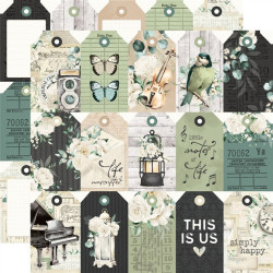 Simple Stories Simple Vintage Timeless Harmony Collection Kit 30x30cm