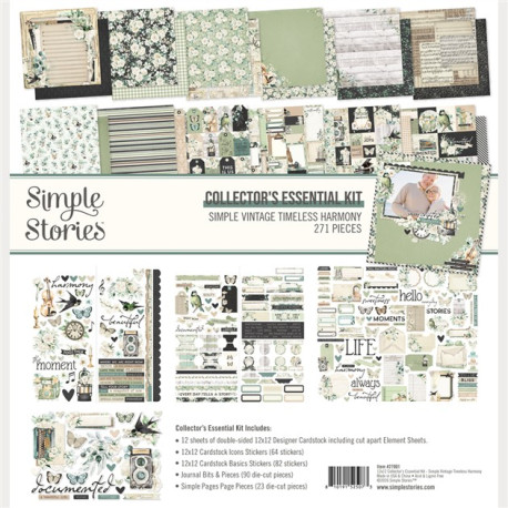 Simple Stories Simple Vintage Timeless Harmony Collector's Essential Kit