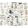 Simple Stories Simple Vintage Timeless Harmony Bits & Pieces 81pz