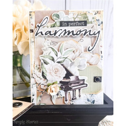 Simple Stories Simple Vintage Timeless Harmony Journal Bits & Pieces 90pz